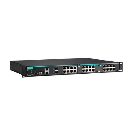 Moxa Modular Mgd Eth. Swtch W/ 8 10/100Baset(X)Ports, Iks-6726A-2Gtxsfp-Hv-T IKS-6726A-2GTXSFP-HV-T